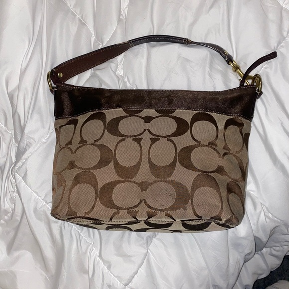 3-piece’s !!! Authentic Coach purse, Authentic Genuine leather wallet & wristlet - Picture 16 of 16